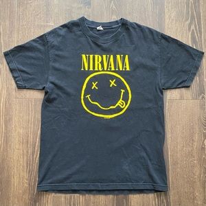 vintage 1993 nirvana t shirt size L